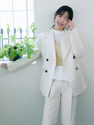 Fancy Double Button Jacket NEW4SJ205