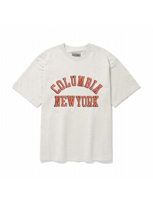 NEW YORK ARCH LOGO S/S T-SHIRTS 오트밀