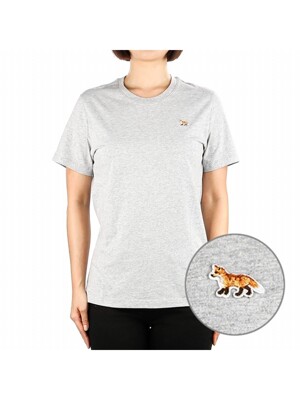 24SS (MW00110KJ0008 LIGHT GREY MELANGE) 여성 베이비 폭스 반팔 티셔츠