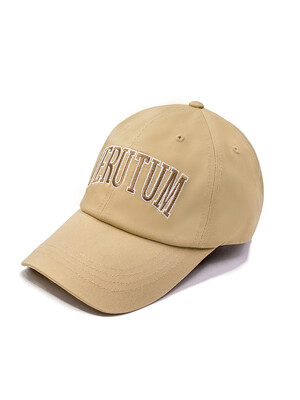 HW-BC122 : Big Arch Logo Ball CapㅣBeige