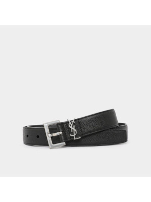 생로랑 24FW 모노그램 YSL로고 3CM 남성 벨트 634440 DTI0E 1000