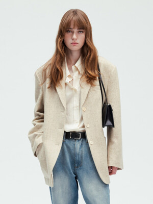 MARGO WOOL SILK JACKET