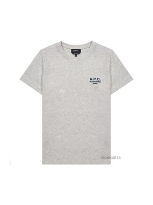 [APC] 여성 데니스 로고 반팔 티셔츠 COEZC F26842 PAA