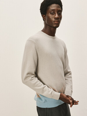 [Murray Allan]Argyle round pullover_M43MPU008SD