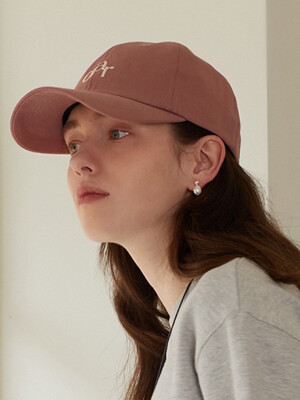 oar Logo Signature Cap(Vintage Pink)