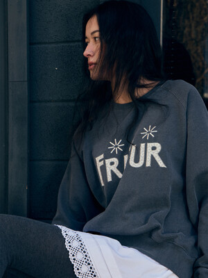 Patchwork Sweatshirt Grey_F251MT02