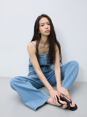 Denim jumpsuit