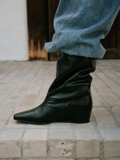 레이첼콕스 [단독]BLAIR Slouch Wedge Boots_RC3006B