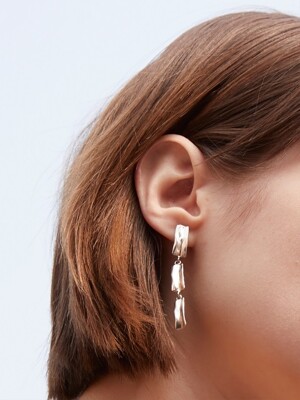 texture drop earring