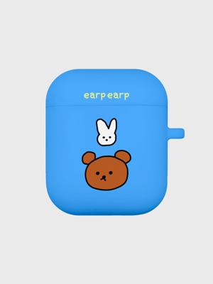 Bear and rabbit-blue(Air pods)