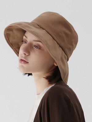 FOLD BUCKET / LINEN / FROM / S CAMEL