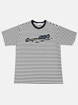 Awaning Stripe 1980 1/2 T-Shirt IVORY