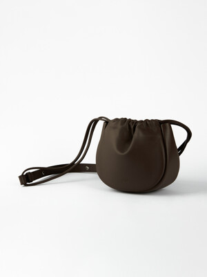 Two-way Peeble Bag(Choco Brown)