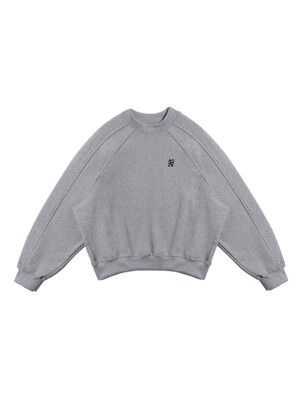심볼 로고 스웻셔츠(그레이) _ Symbol Logo Sweatshirt(Gray)