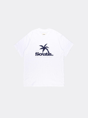 PALM TREE T-SHIRT_WHITE