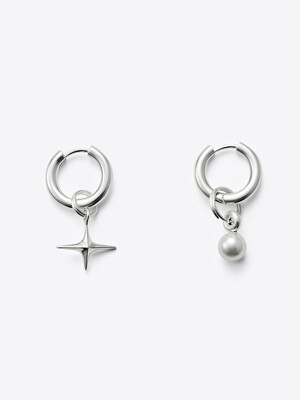 Fleeting Light and Moon Earrings