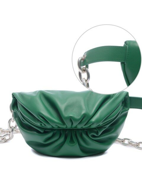 럭셔리백 - 보테가베네타 (BOTTEGA VENETA) - 21SS 여성 체인 벨트백 (651445_VCP41_3179_21S)
