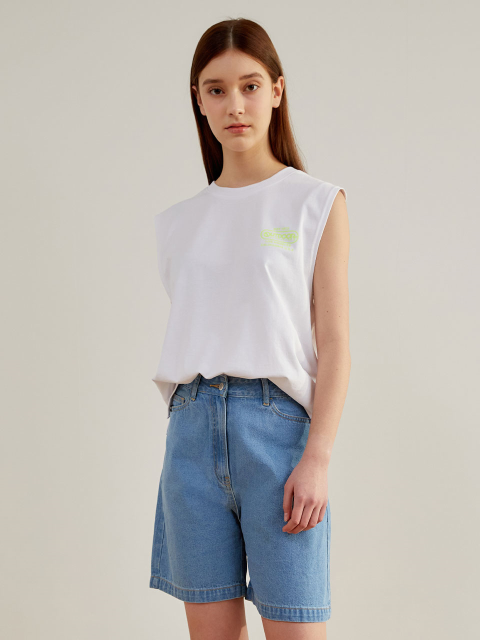 티셔츠 - 아웃도어프로덕츠 (OUTDOOR PRODUCTS) - 네온 로고 슬리브리스 티셔츠 NEON LOGO SLEEVELESS T-SHIRT 3colors