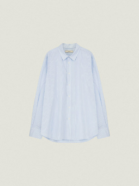 셔츠 - 호와스 (HOWUS) - NISS SHIRT (ICE BLUE STRIPE)