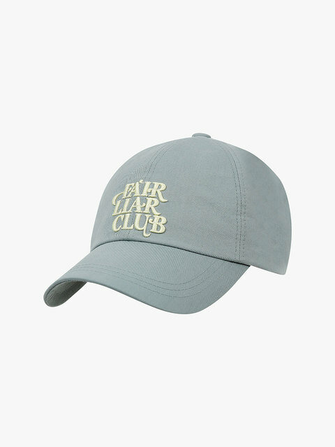 애슬레저 - 페어라이어 클럽 (FAIRLIAR CLUB) - Club Cotton Baseball Cap_JADE GREEN