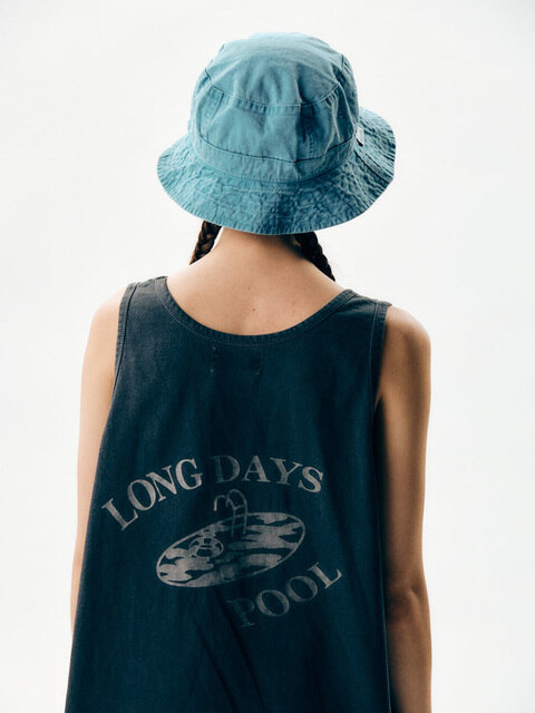 티셔츠,티셔츠 - 빅웨이브 컬렉티브 (BIGWAVE COLLECTIVE) - LONG DAYS POOL SLEEVELESS (MAGNET)