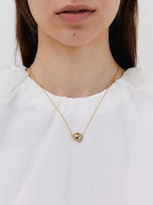 cosmic pierce necklace - gold