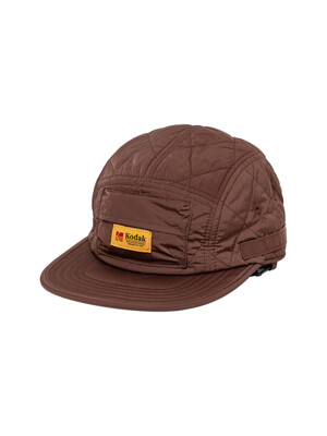 패딩 스트링 캠프캡 BROWN
