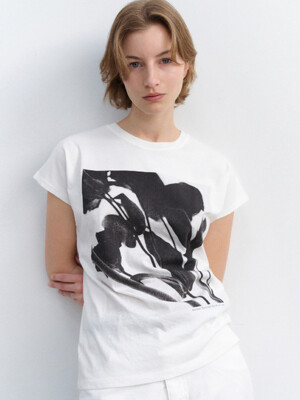 photograph t-shirt_flower