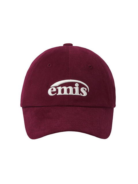 이미스 NEW LOGO EMIS CAP(RENEWAL)-BURGUNDY