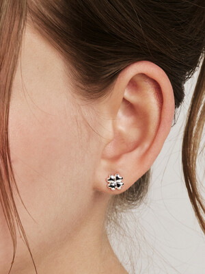 [sv925] ambo clover earring