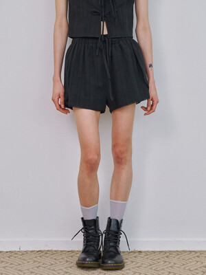 LACE SHORT PANTS_BLACK