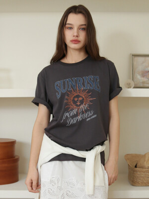 [단독] Sunrise T-shirt charcoal