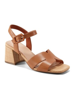 [여성화]지오르제 6.5CM  펌프스 샌들 DARK BROWN RW0174