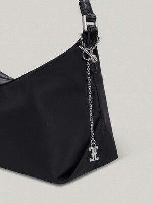 PETIT CLASSIC LOGO CHAIN KEYRING [SILVER]