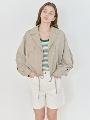 25N summer casual blouson [K/BE]