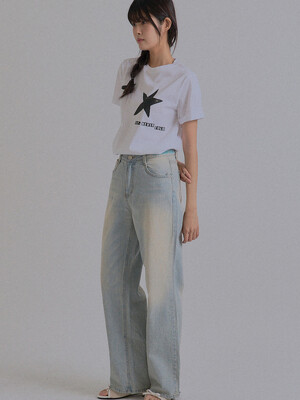 Fly Stars T-Shirt_White
