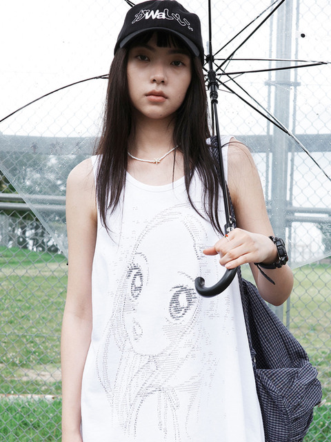 Tシャツ・カットソー [WONDERVISITOR] Ascii Heesu Overfit T-shirt Designer fashion, Seoul-fully created | W Concept