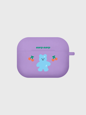 two cherry bear-purple(Air pods pro)
