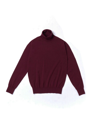 Supima Turtle_Burgundy