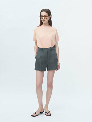 PEACOCK EVA LINEN TIDY SHORTS