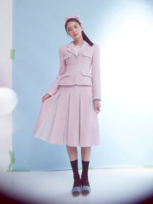 [H Attitude] NO.4 SKIRT - PINK