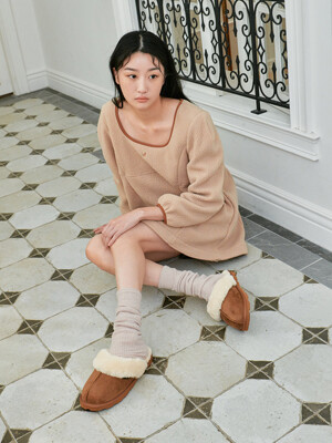 소피아 퍼 슬리퍼_4color