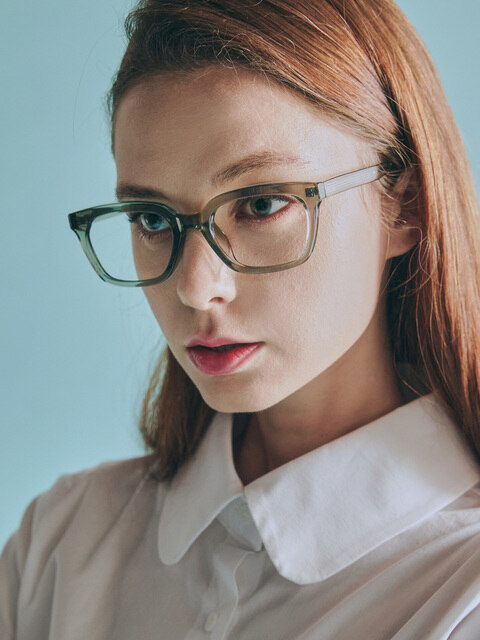 아이웨어,아이웨어 - 리끌로우 (RECLOW) - RECLOW E593 CRYSTAL KHAKI GLASS 안경