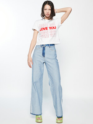 LOVE YOU T-SHIRT_WHITE