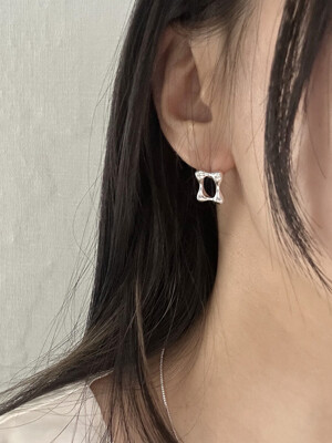 [925silver] Case earring