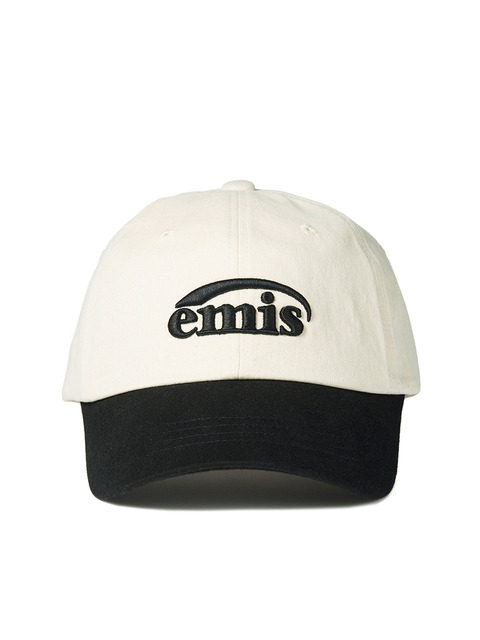 모자 - 이미스 (EMIS) - NEW LOGO BALL CAP-TWO-TONE BLACK