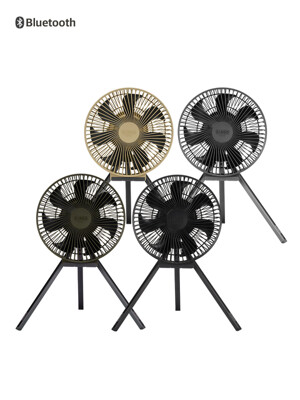 Multi fan L_khaki,beige,black, gray