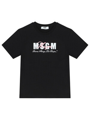 24SS 키즈 여성 로고 프린팅 티셔츠 S4MSJGTH283 110