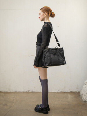 Le Bouchon tote (르부숑 토트) nylon ver. blk