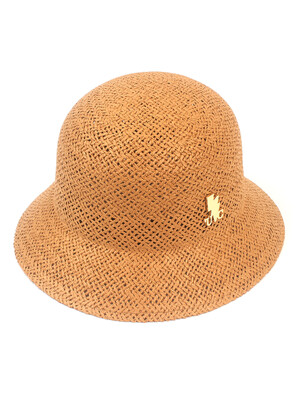 Cool Simple Brown Cloche Hat 여름페도라